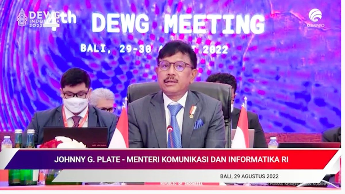 DEWG 2022, Minister of Communications and Information Meets with 12 G20 Countries to Discuss Digital Ecosystem – Aptika Branch