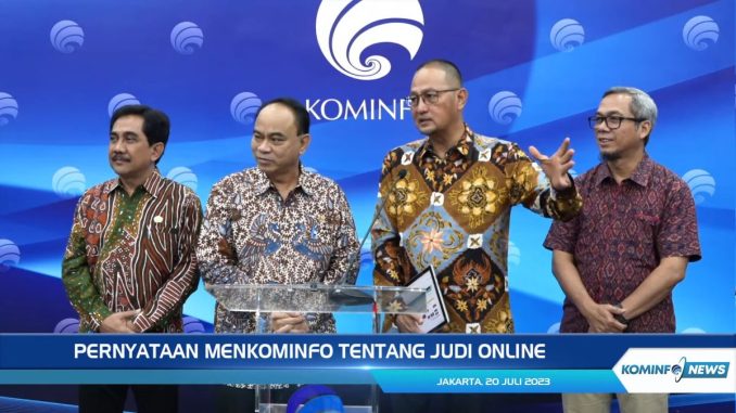 Pantau Dan Putus Akses, Menkominfo Tegaskan Komitmen Berantas Judi ...