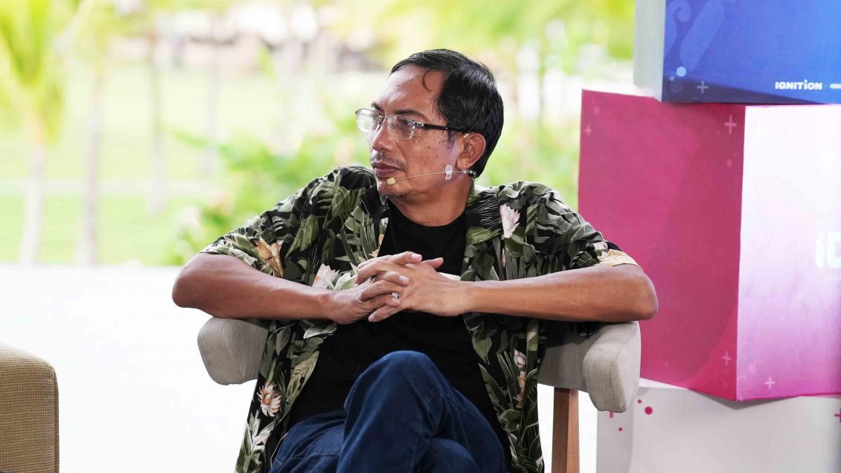 Guru besar bidang Teknologi Informasi Universitas ITB, Suhono Harso Supangkat.