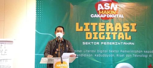 Literasi Digital Sektor Pemerintahan Kemendikbudristek di Bogor
