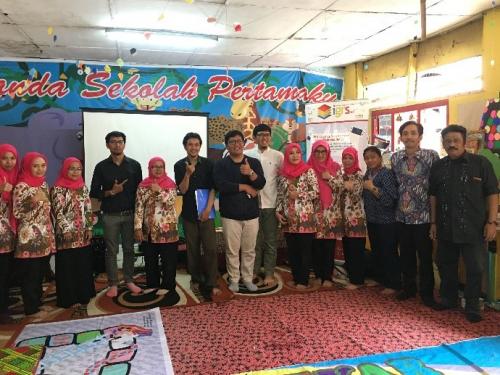 Acara Sosialisai Peraturan Menteri Kominfo No.11 Tahun 2016 Tentang Klasifikasi Permainan Interaktif Elektronik IGRS di PAUD Imanda Kecamatan Andir, Bandung 2