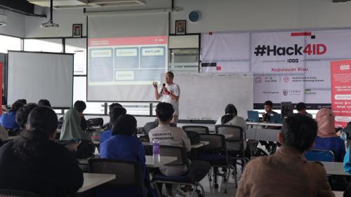 Hub Manager Hack4ID Kepulauan Riau, Arseto Pinontoan.