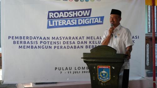 Literasi Digital di Desa Taman Ayu Lombok Barat