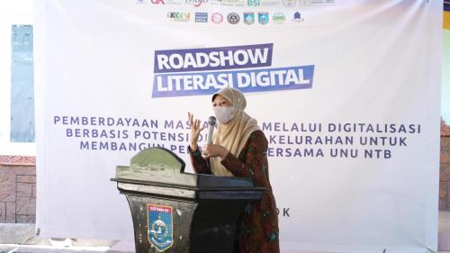 Literasi Digital di Desa Taman Ayu Lombok Barat