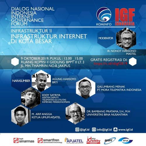 Forum Infrastruktur Internet di Kota Besar