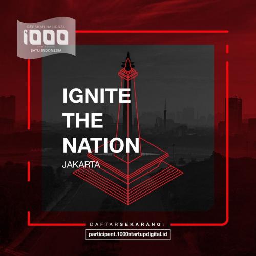 Pengumuman Launching 1000 Startup Digital