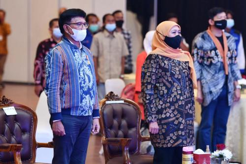 Grand Launching Empat Pilar Kurikulum dan Modul Literasi Digital di Surabaya