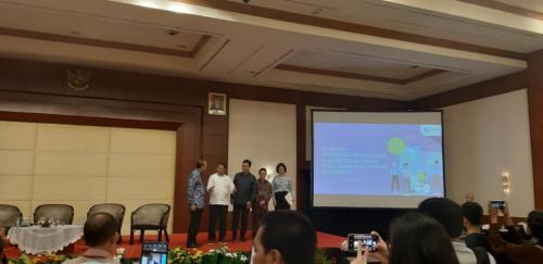 Menteri Kominfo Rudiantara (kedua dari kiri) saat Workshop Optimalisasi Pemanfaatan Lulusan Digital Talent Scholarship oleh Industri di Indonesia